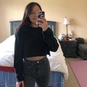 GARAGE cropped sweater